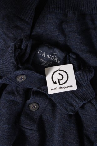 Ανδρικό πουλόβερ Canda, Μέγεθος L, Χρώμα Μπλέ, Τιμή 8,43 €