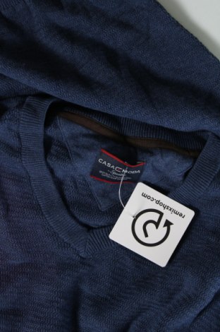Мъжки пуловер Casa Moda, Размер XXL, Цвят Син, Цена 34,10 лв.