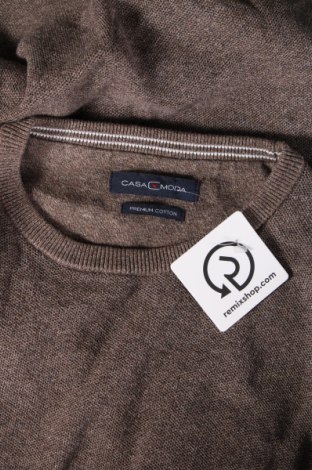 Męski sweter Casa Moda, Rozmiar XL, Kolor Beżowy, Cena 168,56 zł