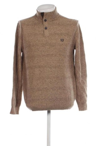 Мъжки пуловер Chaps, Размер M, Цвят Бежов, Цена 13,63 лв.