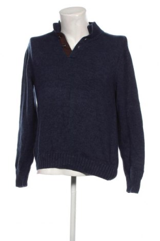 Мъжки пуловер Chaps, Размер XL, Цвят Син, Цена 15,37 лв.