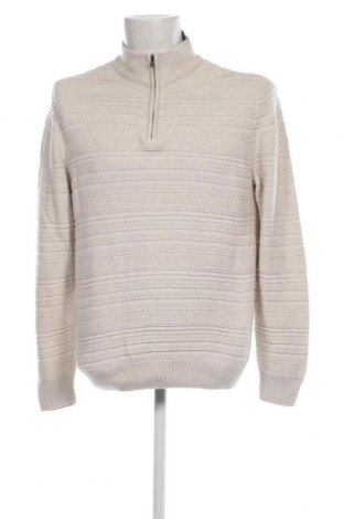 Мъжки пуловер Chaps, Размер L, Цвят Бежов, Цена 15,37 лв.