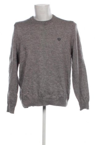 Ανδρικό πουλόβερ Chaps, Μέγεθος XXL, Χρώμα Γκρί, Τιμή 8,97 €
