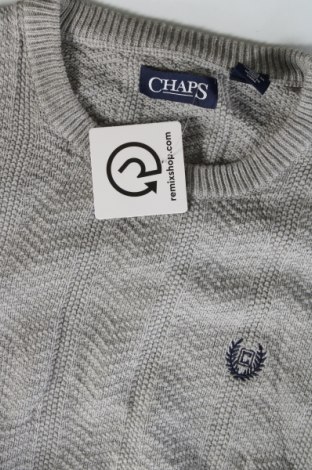 Мъжки пуловер Chaps, Размер XXL, Цвят Сив, Цена 13,63 лв.