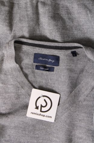 Ανδρικό πουλόβερ Christian Berg, Μέγεθος L, Χρώμα Γκρί, Τιμή 14,20 €