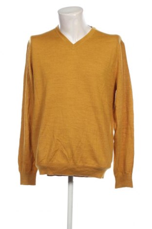 Ανδρικό πουλόβερ Christian Berg, Μέγεθος XL, Χρώμα Κίτρινο, Τιμή 14,20 €