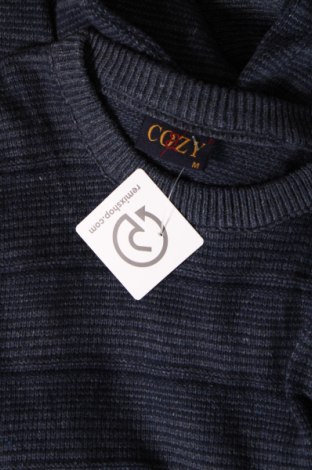 Ανδρικό πουλόβερ Cozy, Μέγεθος M, Χρώμα Μπλέ, Τιμή 8,61 €