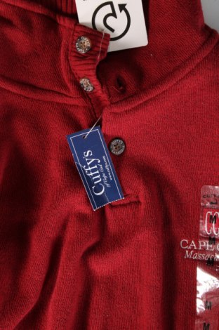 Herrenpullover Cuffy's, Größe M, Farbe Rot, Preis € 30,69