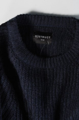 Ανδρικό πουλόβερ D/struct, Μέγεθος L, Χρώμα Μπλέ, Τιμή 11,78 €