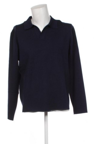 Мъжки пуловер Dan Fox X About You, Размер XL, Цвят Син, Цена 39,27 лв.