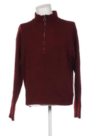 Мъжки пуловер Dan Fox X About You, Размер M, Цвят Червен, Цена 36,96 лв.