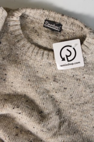 Мъжки пуловер Deerberg, Размер M, Цвят Бежов, Цена 52,70 лв.