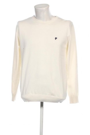 Мъжки пуловер Denim Culture, Размер M, Цвят Бял, Цена 43,89 лв.