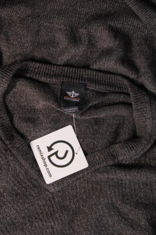 Мъжки пуловер Dockers, Размер L, Цвят Сив, Цена 49,60 лв.