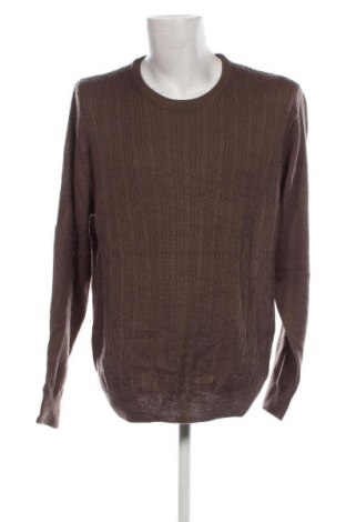 Ανδρικό πουλόβερ Double Two, Μέγεθος XXL, Χρώμα  Μπέζ, Τιμή 9,90 €