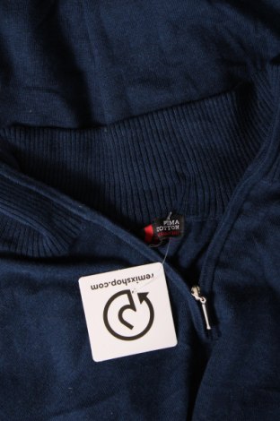 Ανδρικό πουλόβερ Dressmann, Μέγεθος 3XL, Χρώμα Μπλέ, Τιμή 9,46 €