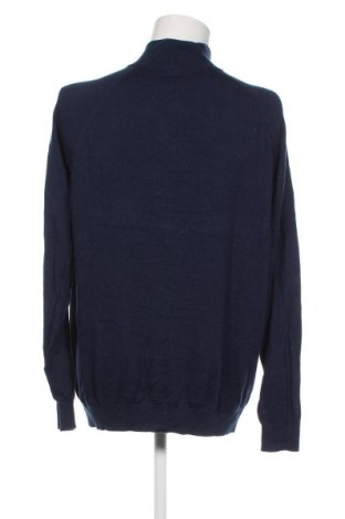 Ανδρικό πουλόβερ Dressmann, Μέγεθος 3XL, Χρώμα Μπλέ, Τιμή 9,46 €