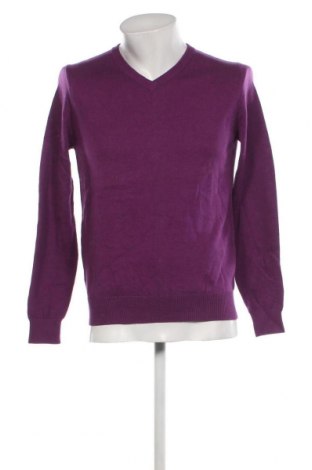 Мъжки пуловер Dressmann, Размер S, Цвят Лилав, Цена 18,36 лв.