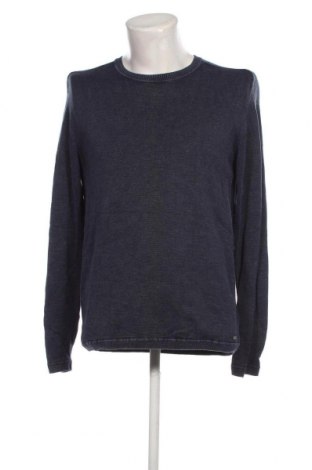 Ανδρικό πουλόβερ Engbers, Μέγεθος M, Χρώμα Μπλέ, Τιμή 43,30 €