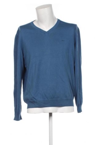 Ανδρικό πουλόβερ Engbers, Μέγεθος L, Χρώμα Μπλέ, Τιμή 30,68 €