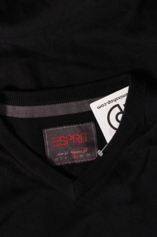 Мъжки пуловер Esprit, Размер M, Цвят Черен, Цена 16,32 лв.
