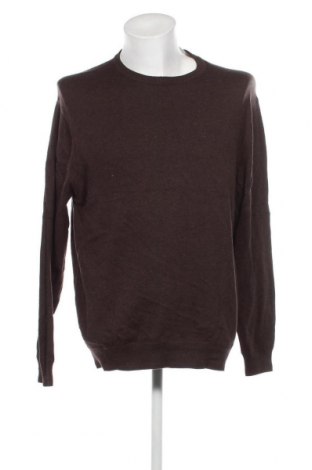 Мъжки пуловер Essentials, Размер L, Цвят Кафяв, Цена 17,11 лв.