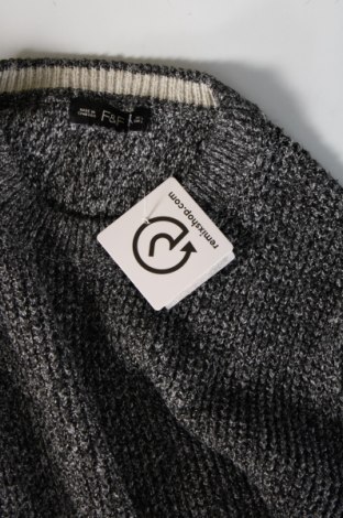 Herrenpullover F&F, Größe L, Farbe Grau, Preis € 7,47