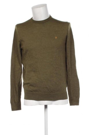 Мъжки пуловер Farah, Размер L, Цвят Зелен, Цена 49,60 лв.