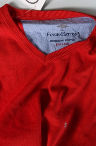 Herrenpullover Fynch-Hatton, Größe 3XL, Farbe Rot, Preis € 32,36