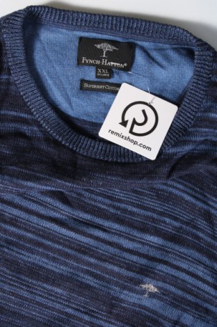 Ανδρικό πουλόβερ Fynch-Hatton, Μέγεθος XXL, Χρώμα Μπλέ, Τιμή 19,18 €