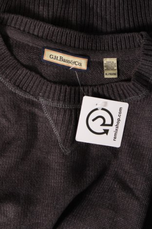 Мъжки пуловер G.H.Bass&Co., Размер XL, Цвят Сив, Цена 49,60 лв.