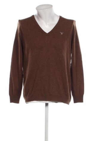 Ανδρικό πουλόβερ Gant, Μέγεθος XXL, Χρώμα Καφέ, Τιμή 32,66 €