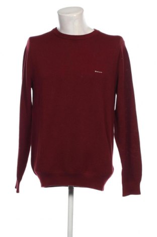 Мъжки пуловер Gant, Размер XL, Цвят Червен, Цена 132,60 лв.