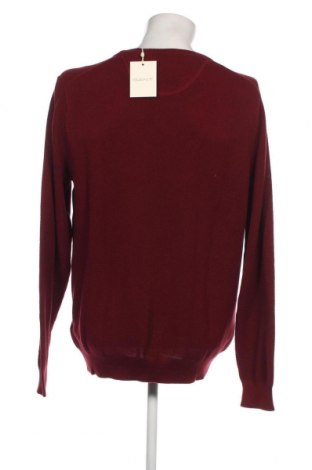 Мъжки пуловер Gant, Размер XL, Цвят Червен, Цена 122,40 лв.