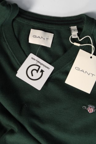 Мъжки пуловер Gant, Размер L, Цвят Зелен, Цена 102,00 лв.