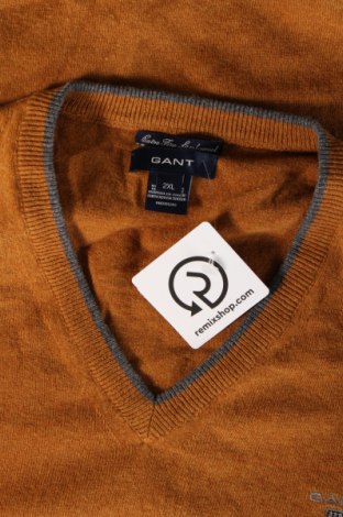 Ανδρικό πουλόβερ Gant, Μέγεθος XXL, Χρώμα Καφέ, Τιμή 26,72 €