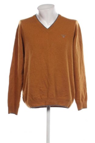 Ανδρικό πουλόβερ Gant, Μέγεθος XXL, Χρώμα Καφέ, Τιμή 29,69 €