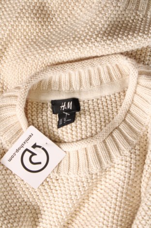 Pánsky sveter  H&M, Veľkosť M, Farba Kremová, Cena  6,90 €