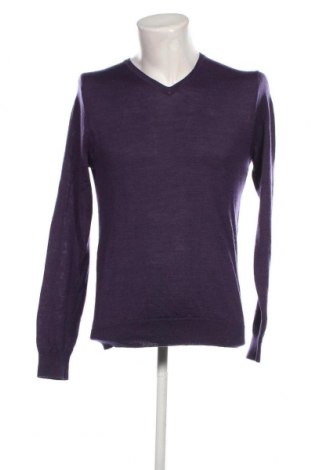 Мъжки пуловер H&M, Размер M, Цвят Лилав, Цена 14,50 лв.