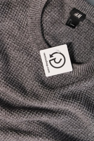 Herrenpullover H&M, Größe L, Farbe Grau, Preis 7,49 €