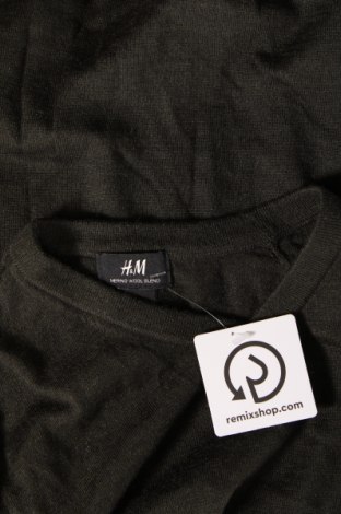 Ανδρικό πουλόβερ H&M, Μέγεθος XS, Χρώμα Πράσινο, Τιμή 8,61 €