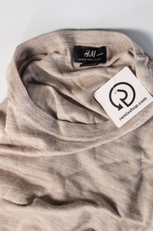 Ανδρικό πουλόβερ H&M, Μέγεθος L, Χρώμα  Μπέζ, Τιμή 9,51 €