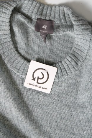 Ανδρικό πουλόβερ H&M, Μέγεθος XXL, Χρώμα Μπλέ, Τιμή 8,97 €
