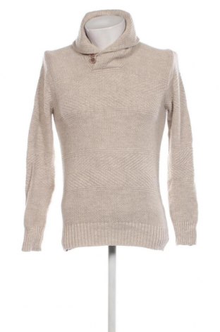Мъжки пуловер H&M L.O.G.G., Размер S, Цвят Екрю, Цена 13,92 лв.