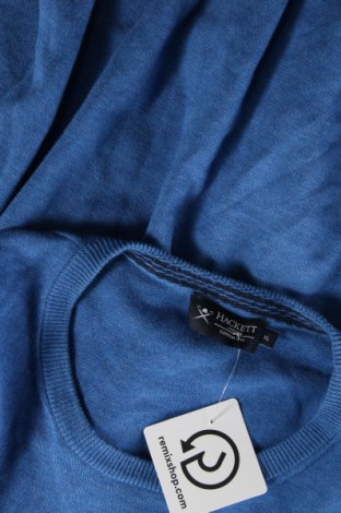 Мъжки пуловер Hackett, Размер XL, Цвят Син, Цена 81,60 лв.