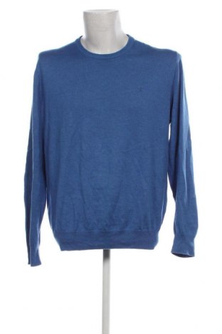 Мъжки пуловер Hackett, Размер XL, Цвят Син, Цена 86,40 лв.