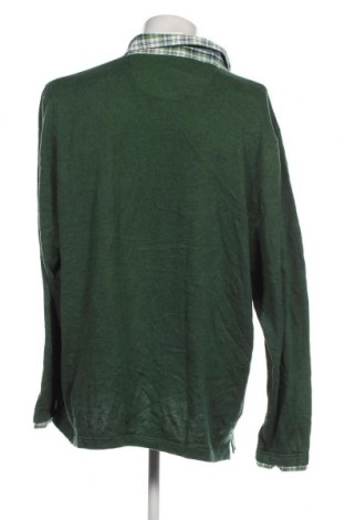 Herrenpullover Henson & Henson, Größe XXL, Farbe Grün, Preis 10,09 €