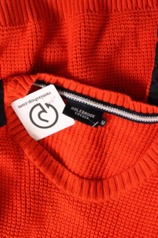 Мъжки пуловер Holebrook, Размер M, Цвят Червен, Цена 49,60 лв.