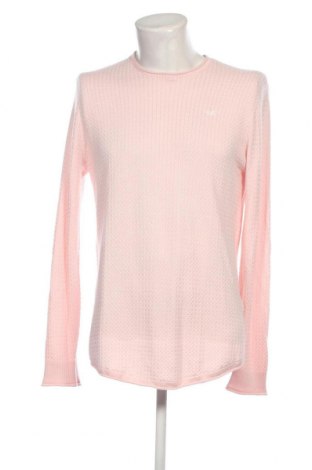 Ανδρικό πουλόβερ Hollister, Μέγεθος L, Χρώμα Ρόζ , Τιμή 17,86 €