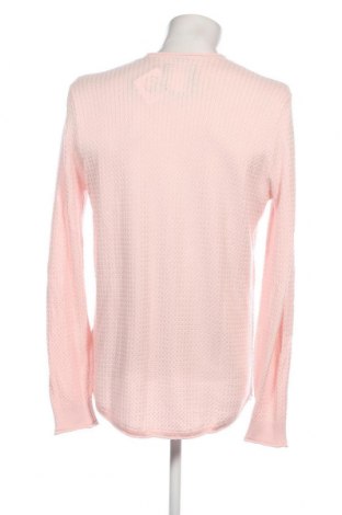 Мъжки пуловер Hollister, Размер L, Цвят Розов, Цена 36,96 лв.